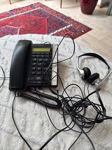 Corded telephone from - telephone,