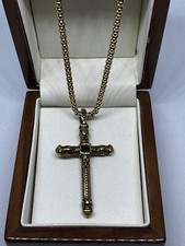 9ct  Antique Gold filled jesus