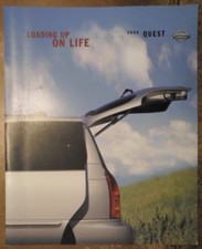 NISSAN QUEST orig 2000 Canadian Mkt Sales Brochure - Canada