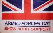 ARMED FORCES DAY FLAG 5' x 3'