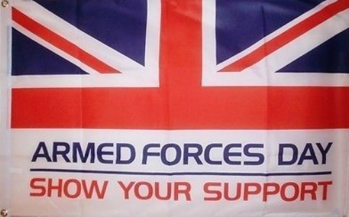 Armed forces day flag 3 - armed, 5'