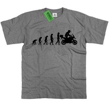 Mens Evolution of Man to BMW GS1200 Adventure T Shirt R1200GS RT 1200 GS R
