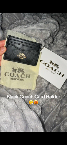 Coach black logo canvas - coach,