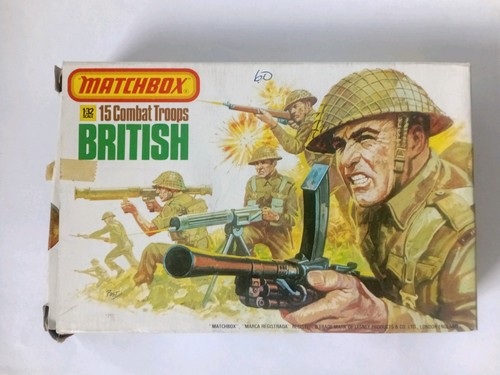 Matchbox british infantry - 1/32,