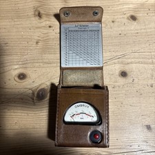 Vintage Ombrux Light Meter -In Leather Case