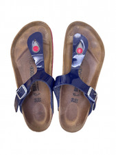 Birkenstock Blue Gizeh Toe