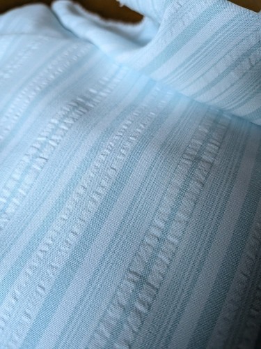 Dressmaking fabric seersucker - fabric,