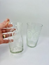 Set of Two Vintage Glass