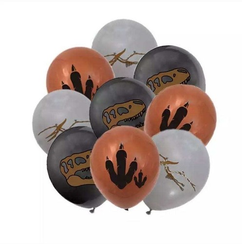 Dinosaur x10 balloons birthday - balloons,