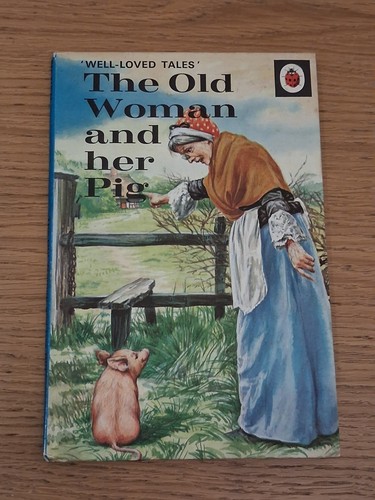 Vintage ladybird the old woman - vintage,