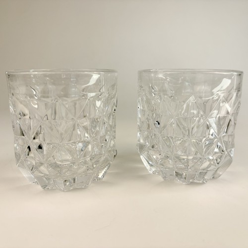 Cut crystal rocks - crystal, set
