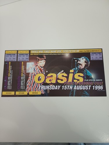 Oasis cork thursday 15th - oasis,