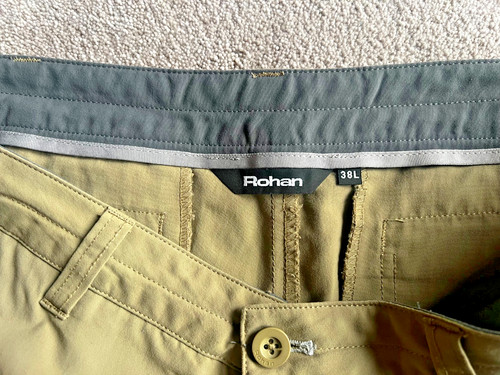 Rohan fusion trousers green - rohan, trousers,