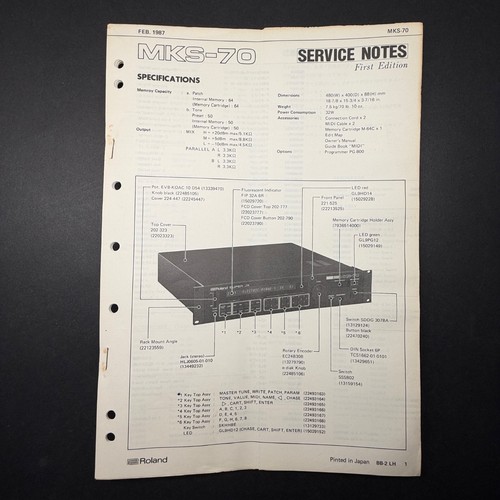 Vintage roland mks super - roland, mks-70