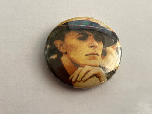 Vintage david bowie pin badge - bowie,