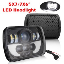 Pair 5x7/7x6'' LED Headlight