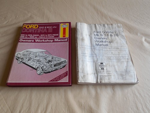 Haynes ford cortina - ford, mk3,
