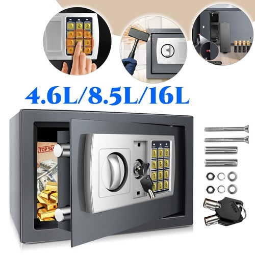 Large strong steel safe key - large,