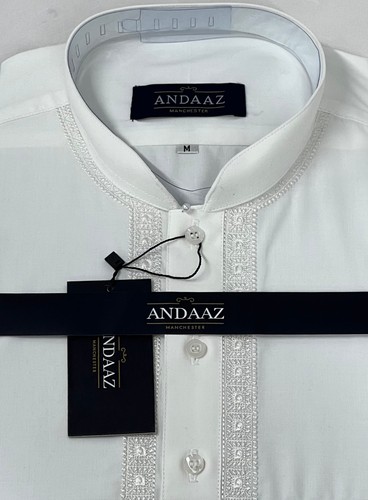 Men shalwar kameez off white - men's,