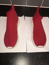 ZARA Woman red high-top sock-style high top sneaker EU 37