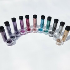 Magpie Glitter samples in original jars - Professional nail art glitter beauty 