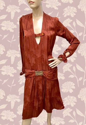 Vtg 1920s rust - 1920s, deco