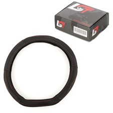 Steering Wheel Cover Ø 38x9cm 15x3.5 Inch Black Grey for TOYOTA