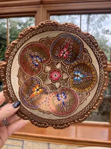 Vintage turkish copper hand - vintage,
