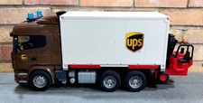Bruder Scania UPS Truck/Lorry with Fork Lift 1:16