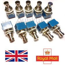 10x 3PDT Latching FootSwitch