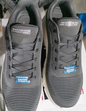 SKECHERS MENS SHOES GREY FLEX