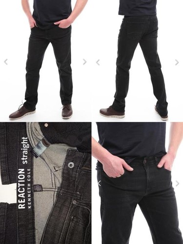 Men kenneth cole - jeans, grey