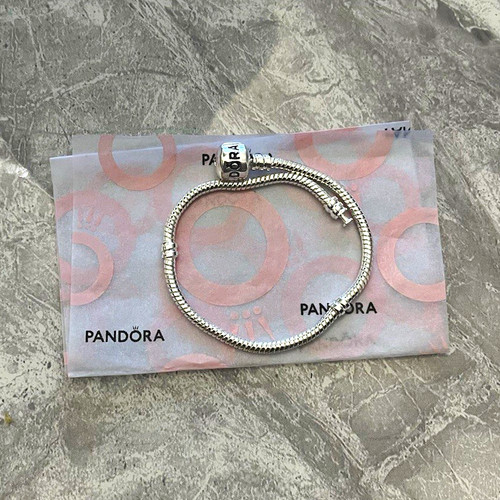 Pandora silver snake chain - silver,