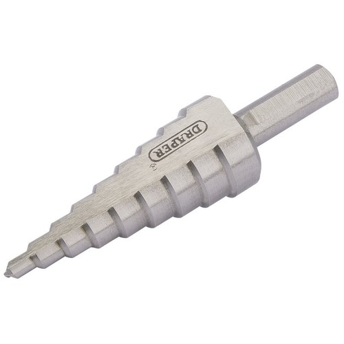 Draper step drill bit - bit,, 4