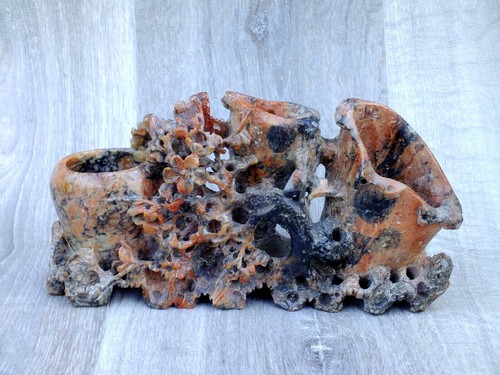 Chinese soapstone naturalistic - soapstone,