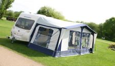 Apache Awning Torino Blue Grey 900 cm - 925 cm Steel Frame