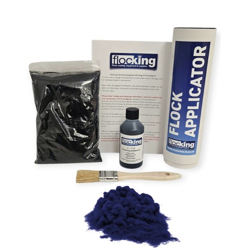Navy blue flocking kit - navy,