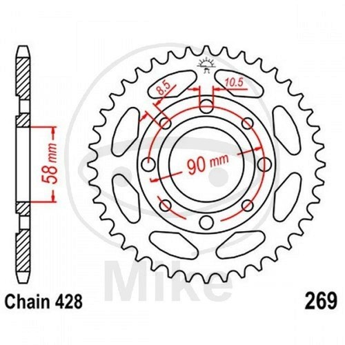 Crown teeth 428 - 34,