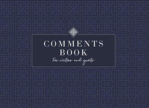 Comments book for - book, and