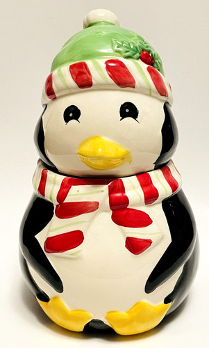 Penguin ceramic cookie - penguin,