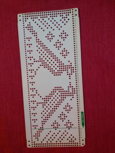 Punchcard from the - the, toyota