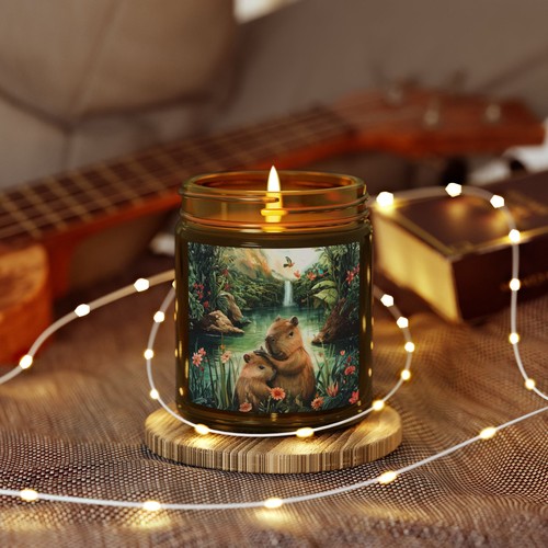 Capybara candle lagoon - -,