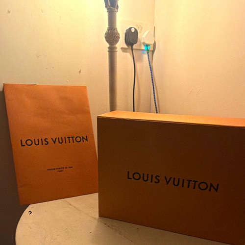 Louis vuitton orange gift - orange, box