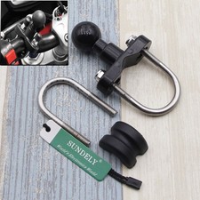 For RAM U-Bolt Motorcycle Handlebar Mount Base 1" Ball for garmin Zumo 500 550