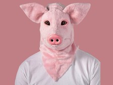 Halloween Adults Pig Moving