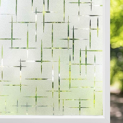 Rainbow frosted window - rainbow,