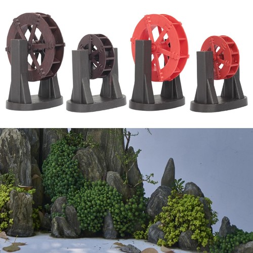 Simulated water wheel model - simulated,