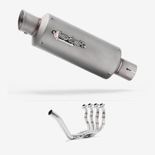 Lextek   GP1 Stubby Exhaust System 240mm for Yamaha YZF R6 (99-02)