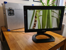 Sony LMD-2050W 20” LCD Broadcast Monitor with BKM-243HS in Custom Flight Case