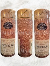 Hennessy Cognac 20oz Insulated Tumbler Hot Cold boxed gift straw Birthday